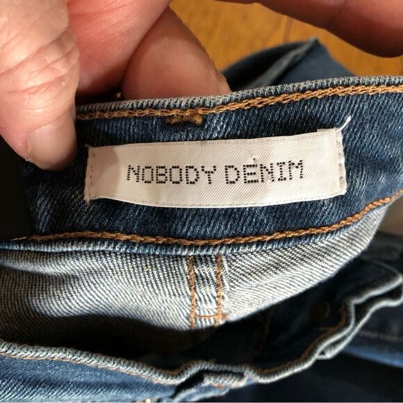 NWT Nobody Denim Blue High Rise Cult Skinny Ankle Jeans - 23 - Picture 9 of 10